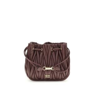 Miu Miu Women Bordeaux Clutch Bags